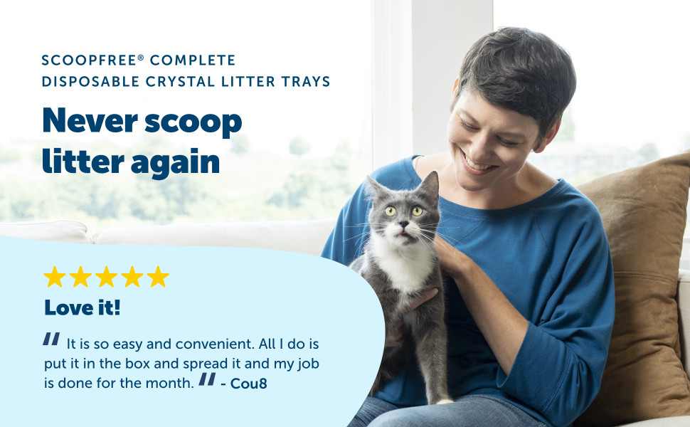 ScoopFree® Complete Reusable Litter Tray