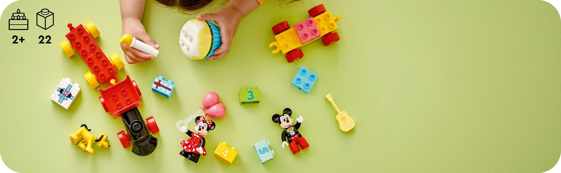 LEGO DUPLO Disney Mickey & Minnie Birthday Train 10941, Building 