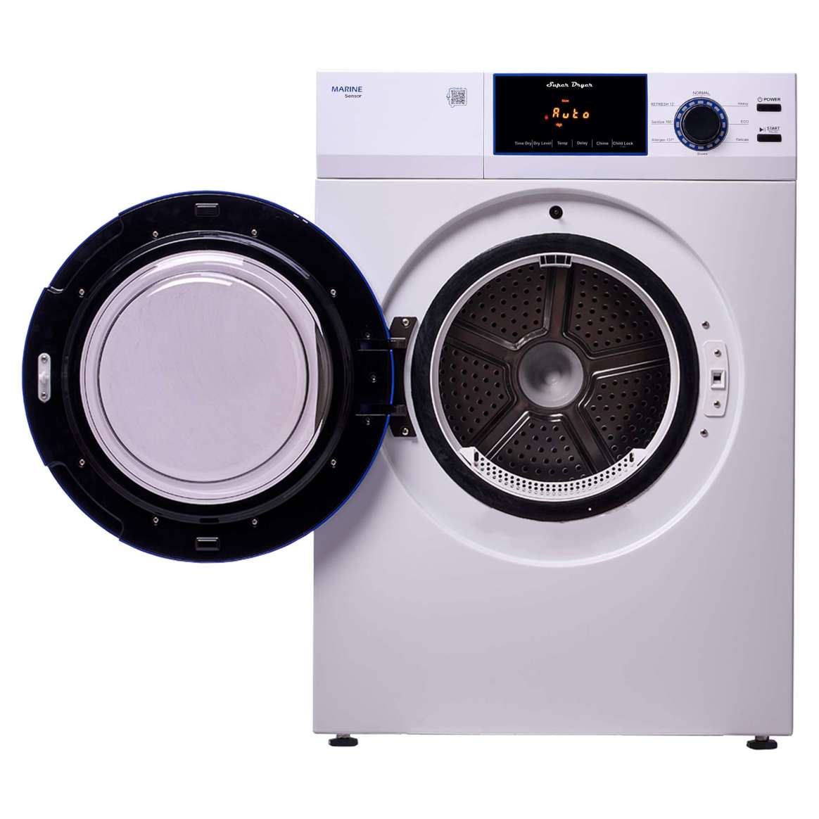 Anti-Corrosion Design - A galvanized steel cabinet, combined with a conformal coated spider wheel, double-enameled tub, and stainless steel grade inlet hoses, provides maximum resistance to corrosion and rust.