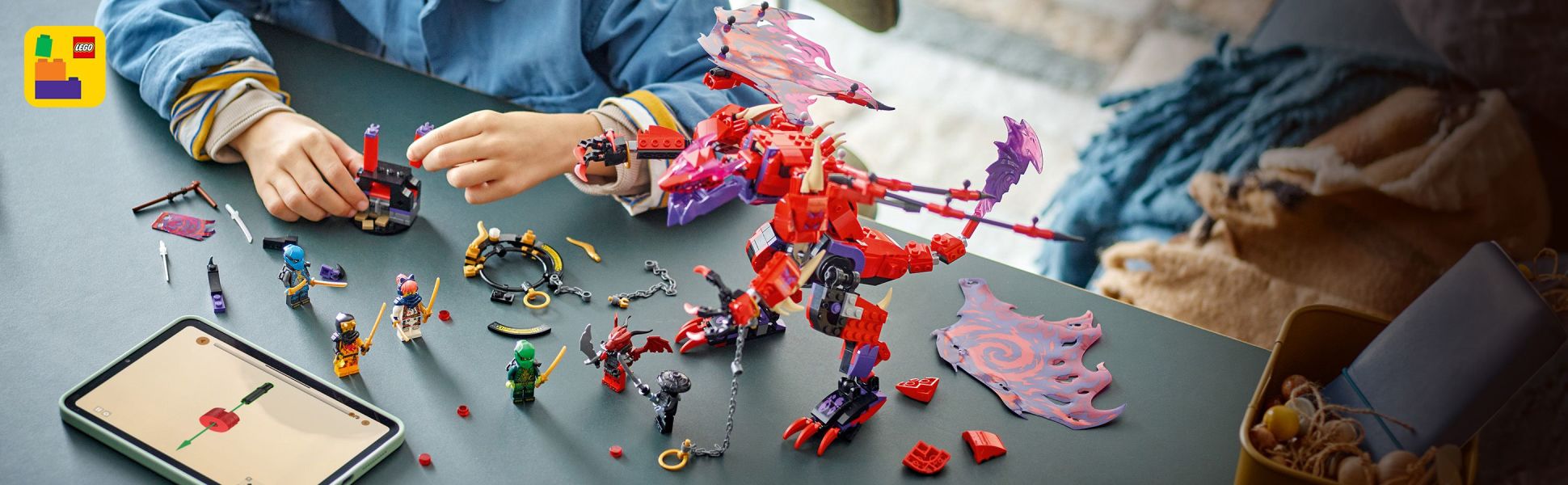 LEGO NINJAGO Thunderfang Dragon of Chaos 71832 6526907 - Best Buy