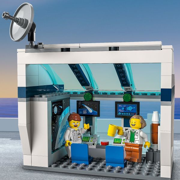 LEGO City Rocket Launch Center Building Toy Set 60351, NASA-Inspired Space  Toy with Rocket, Launch Tower, Observatory, and Mission Control, Pretend