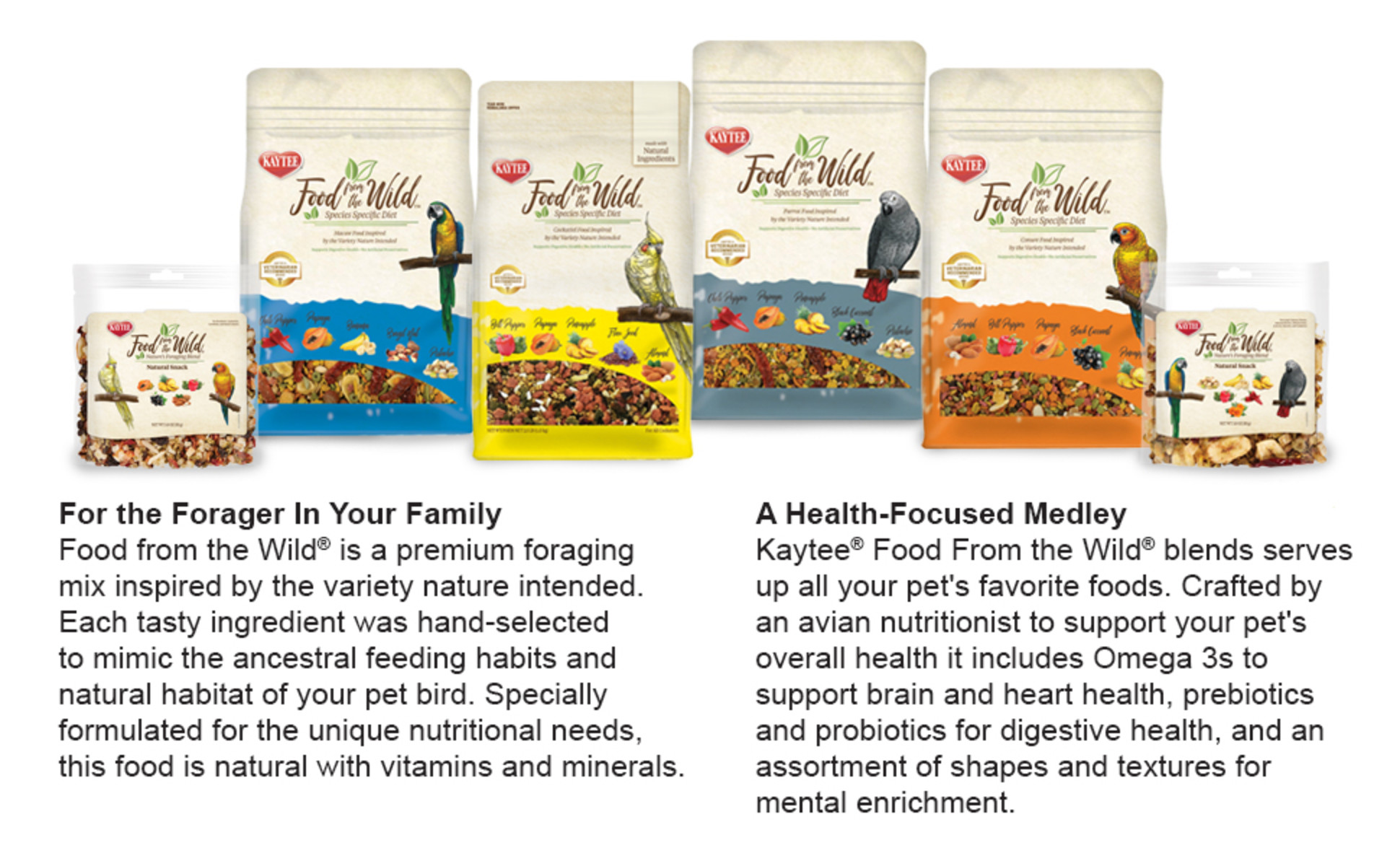 Kaytee Food From the Wild for Parrot, Petco