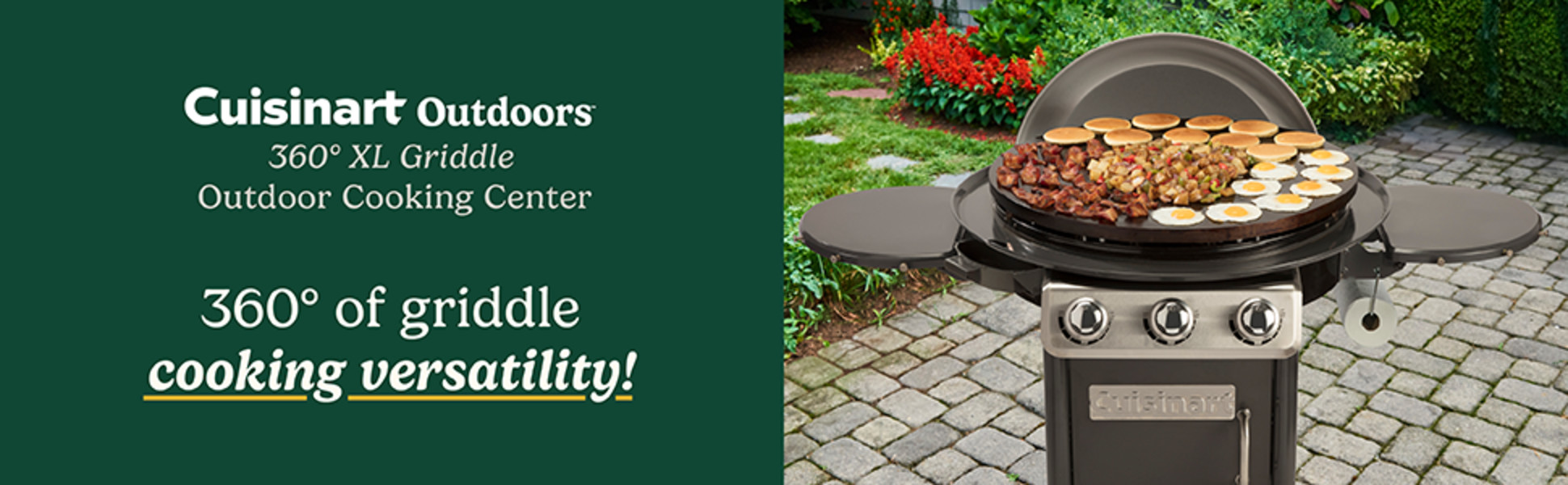 Gas Griddle Cuisinart Grill 360 Xl Cuisinart 360 Griddle Cooking