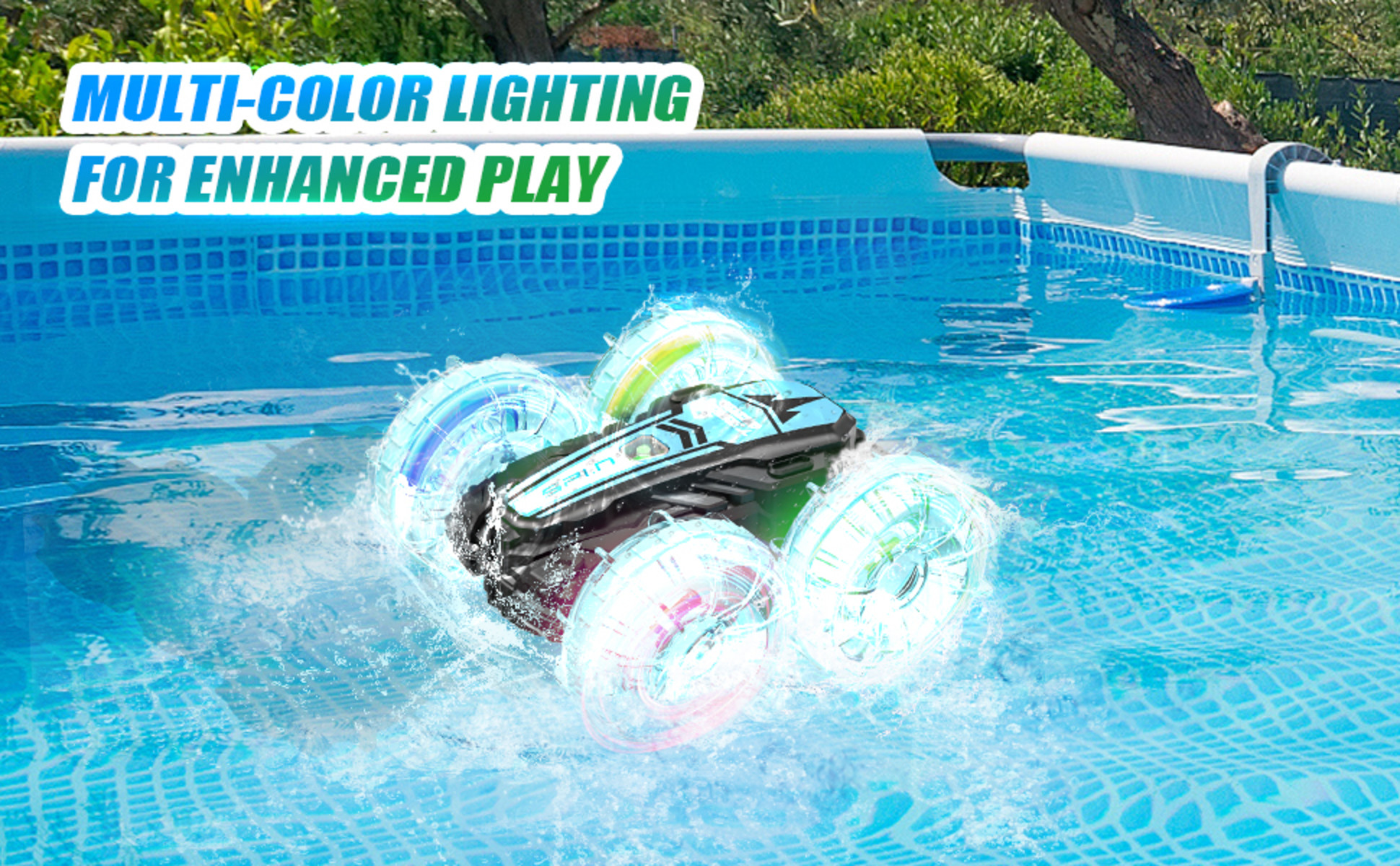 Water Bottle Kids Amphibious RC Car For Kids, Gesture
