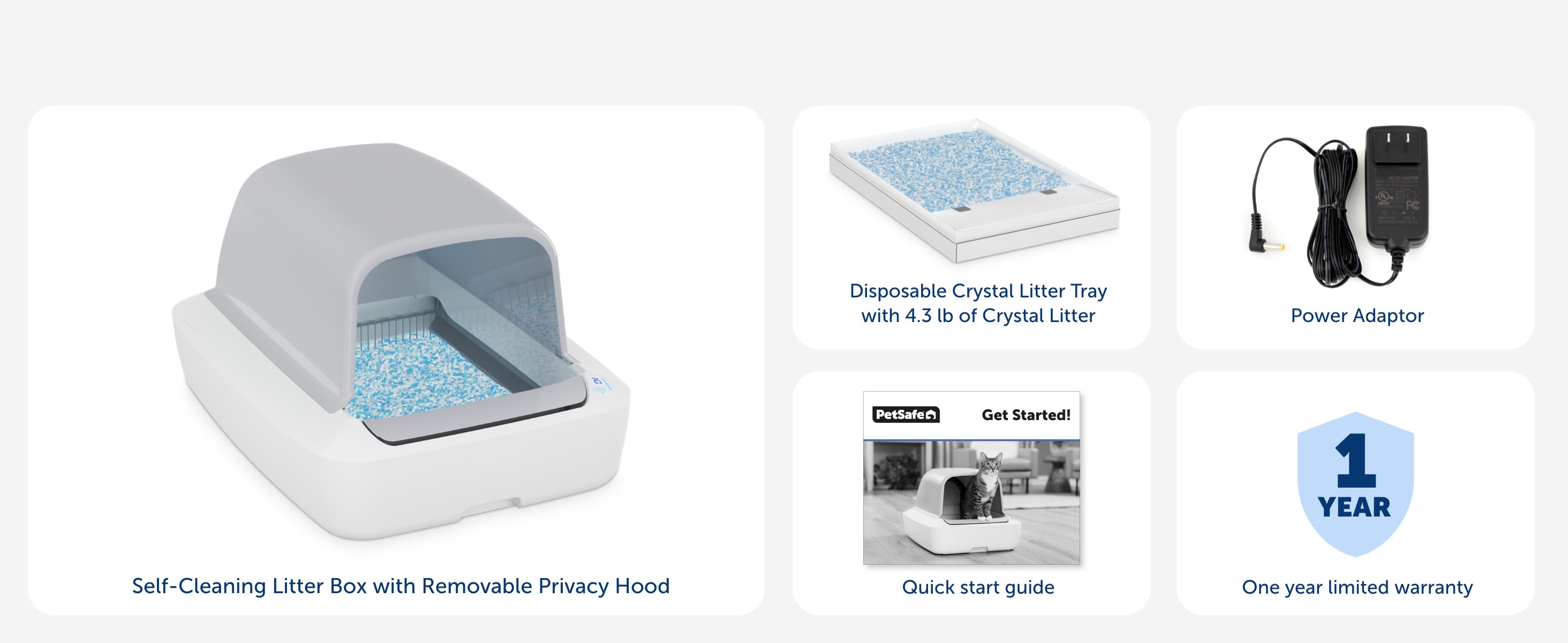 Scoopfree Complete Self-cleaning Litter Box PETSAFE ScoopFree