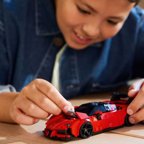 Build a LEGO Ferrari SF90 XX Stradale Sports Car.