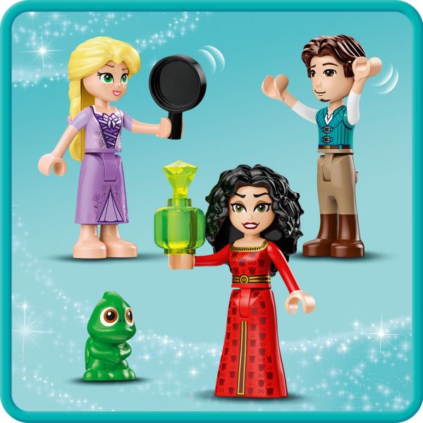LEGO Disney Princess Rapunzel s Tower The Snuggly Duckling Tangled Building Toy with Flynn Rider and Mother Gothel Mini Dolls Disney Princess Toy Fun Gift for Girls and Boys Ages 6 Plus 43241