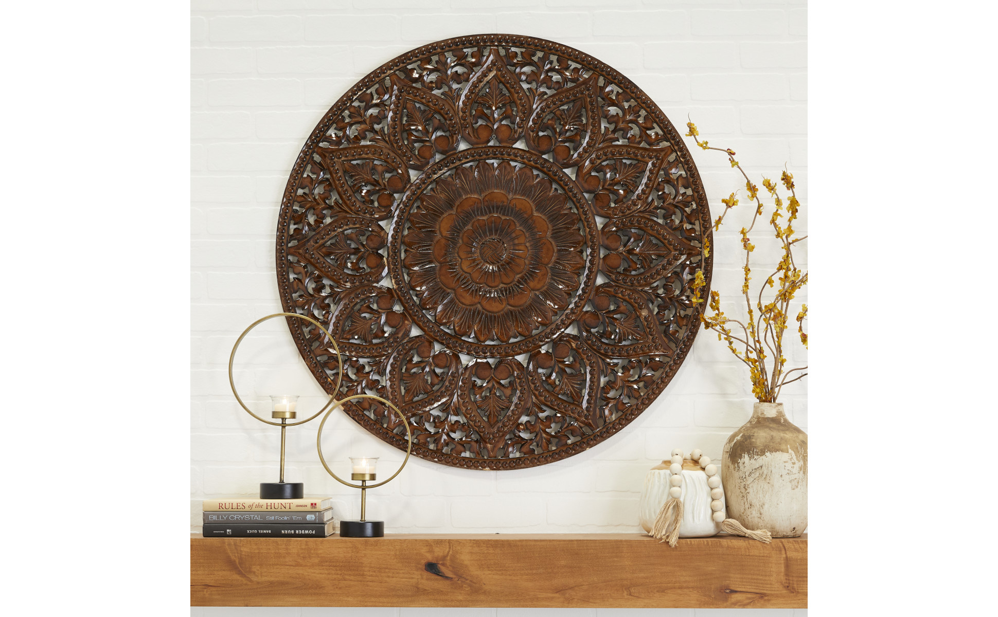 Freedom 0.8-in White Metal Butterfly Scroll For Metal Fence