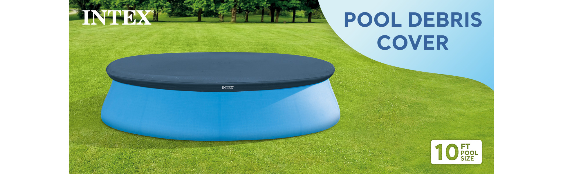 Popular New In Box Intex 10-Foot Round Easy Set Pool Cover