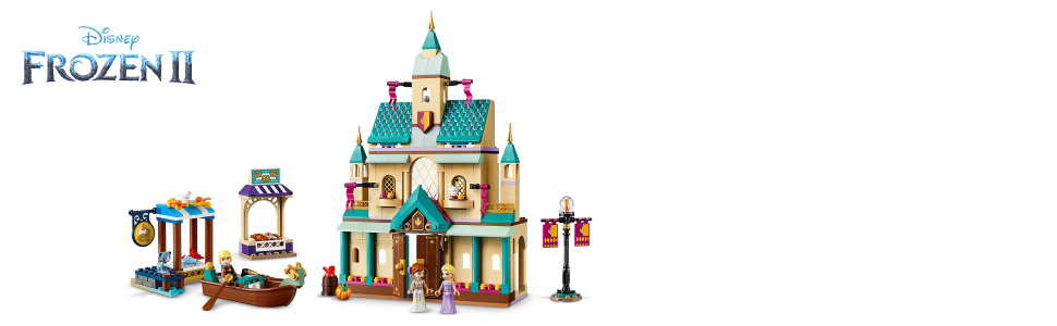 LEGO Disney Frozen II Arendelle Castle Village 41167 Toy Building Set in  Multicolor 