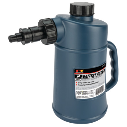 Performance Tool Automotive 2 Quart Plastic Battery Filler