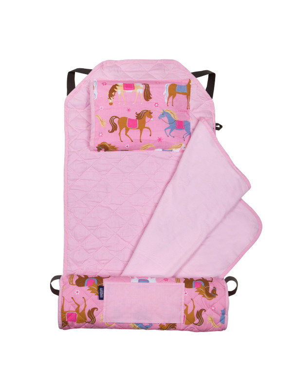 Nap Mat Carriers Nap Mat Bag Pink for Preschool and Daycare Nap Mats