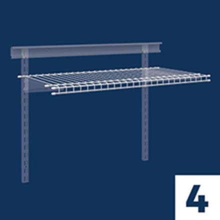 hana☆ Seville Classics 6 Tier NSF Steel Wire Shelving Rack