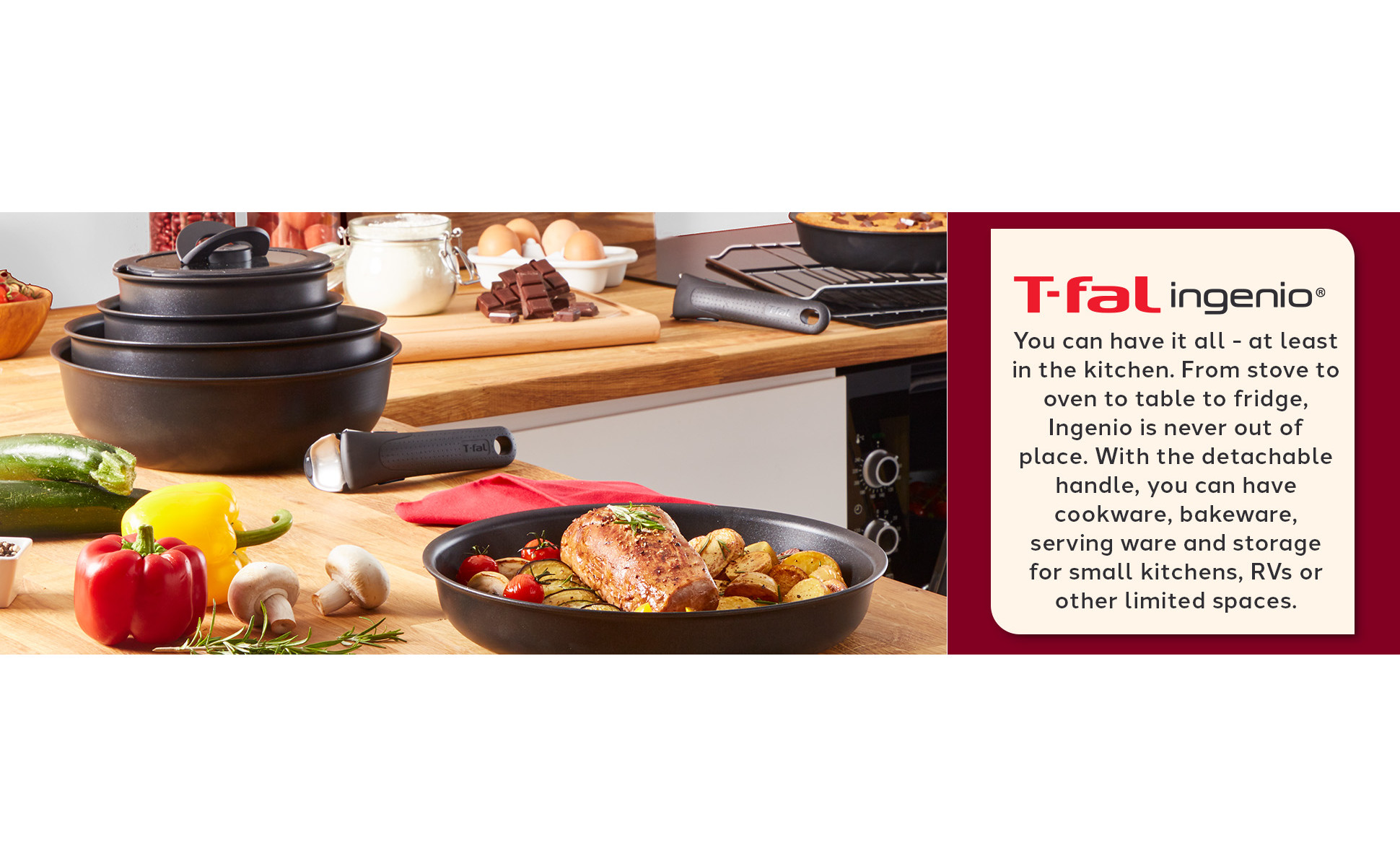 T-fal Ingenio Expertise 14 Piece Nonstick Cookware Set Onyx Black
