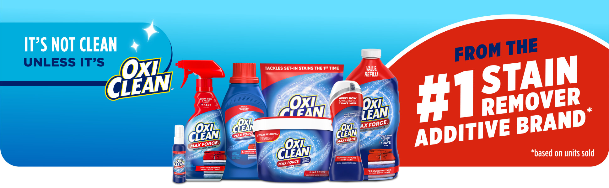 OxiClean MaxForce Laundry Stain Remover - Thumbnail 2