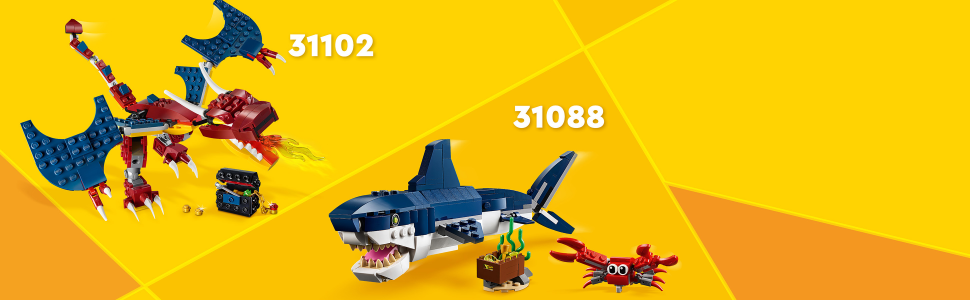 LEGO 31112 LEGO Creator Leone selvatico – Giochi e Prodotti per l'Età  Evolutiva