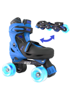 Neon Combo 2-in-1 Child Skates Inline and Quad - Unisex, Size 3-6