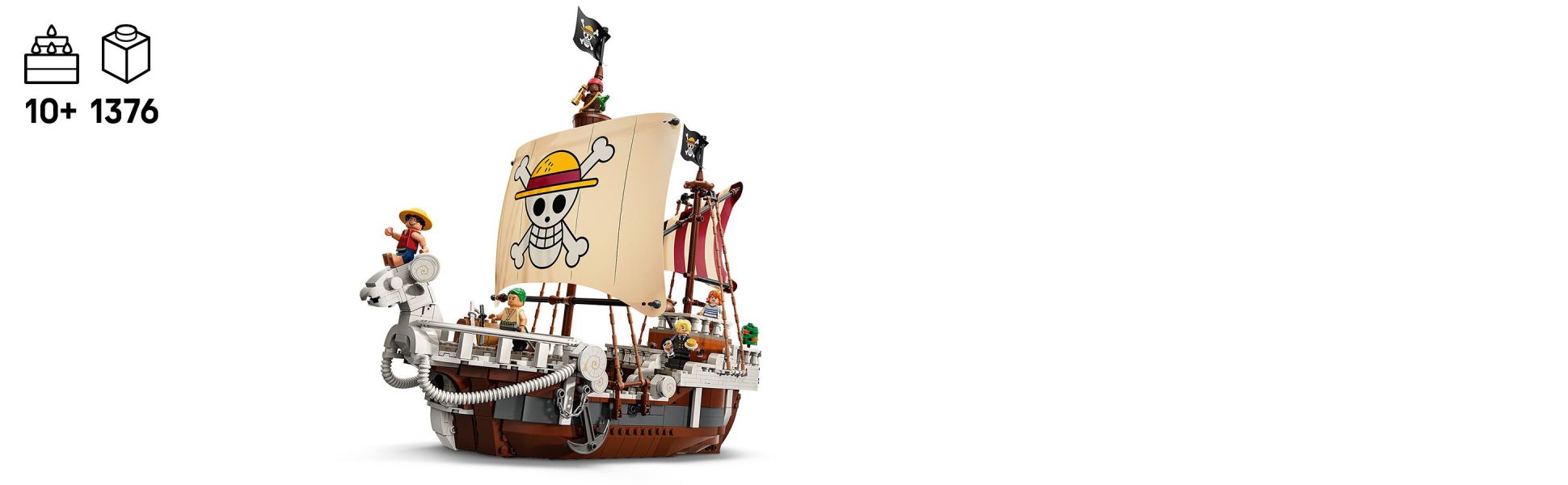 Kids can explore the crew’s cabin, kitchen and workshop while navigating the high seas toward their next exciting adventure.
