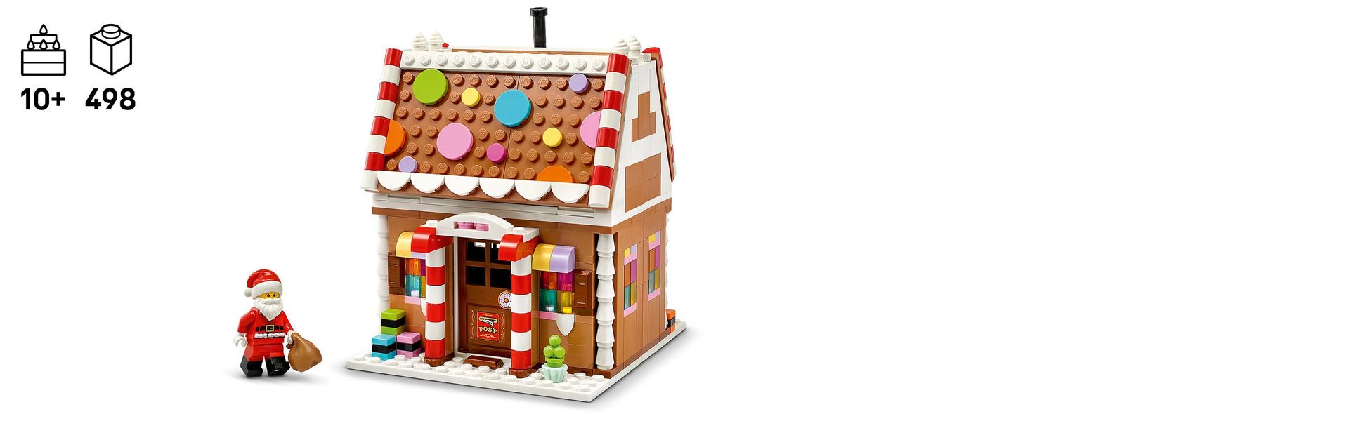Budding elves will have lots of fun building and decorating a gingerbread house that they can treasure forever.
