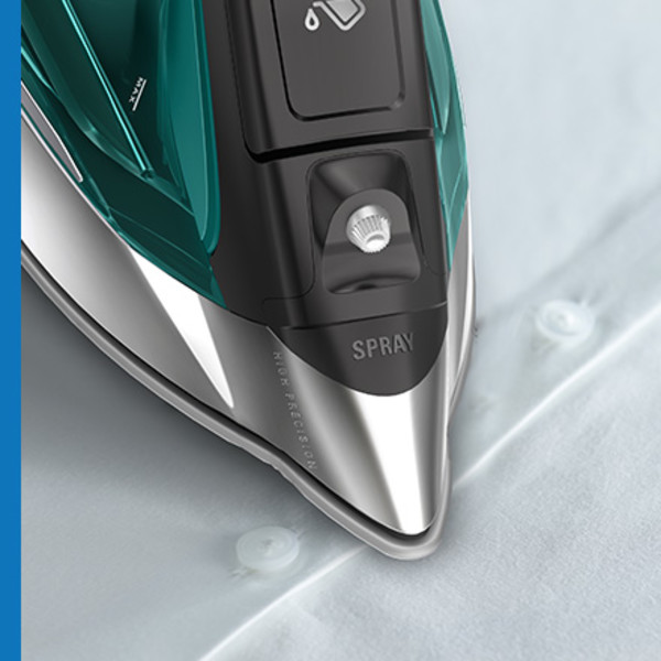 PurSteam Professional Grade 1700W Steam Iron for Clothes with Rapid Even  Heat Scratch Resistant Stainless Steel Sole Plate 