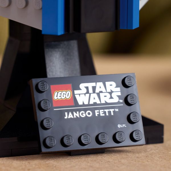 Attach the nameplate to complete a striking centerpiece.