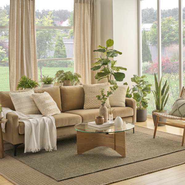 Nourison Horizon Indoor/Outdoor 5' x 7' Green Modern Rug - Walmart.com