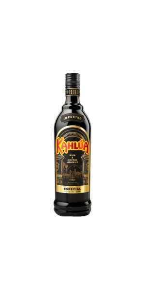 Kahlua Original Rum and Coffee Liqueur, 1 L Bottle, 20% ABV
