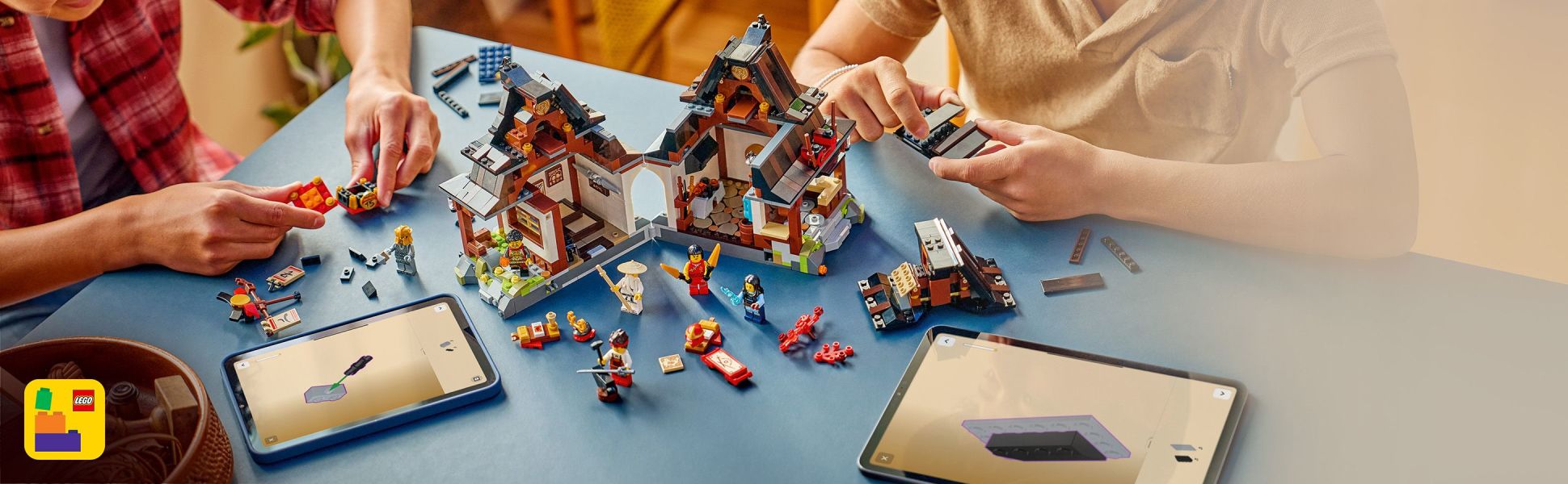 The Build Together mode in the LEGO Builder app lets your friends and family use their own devices to join in the creative fun.
