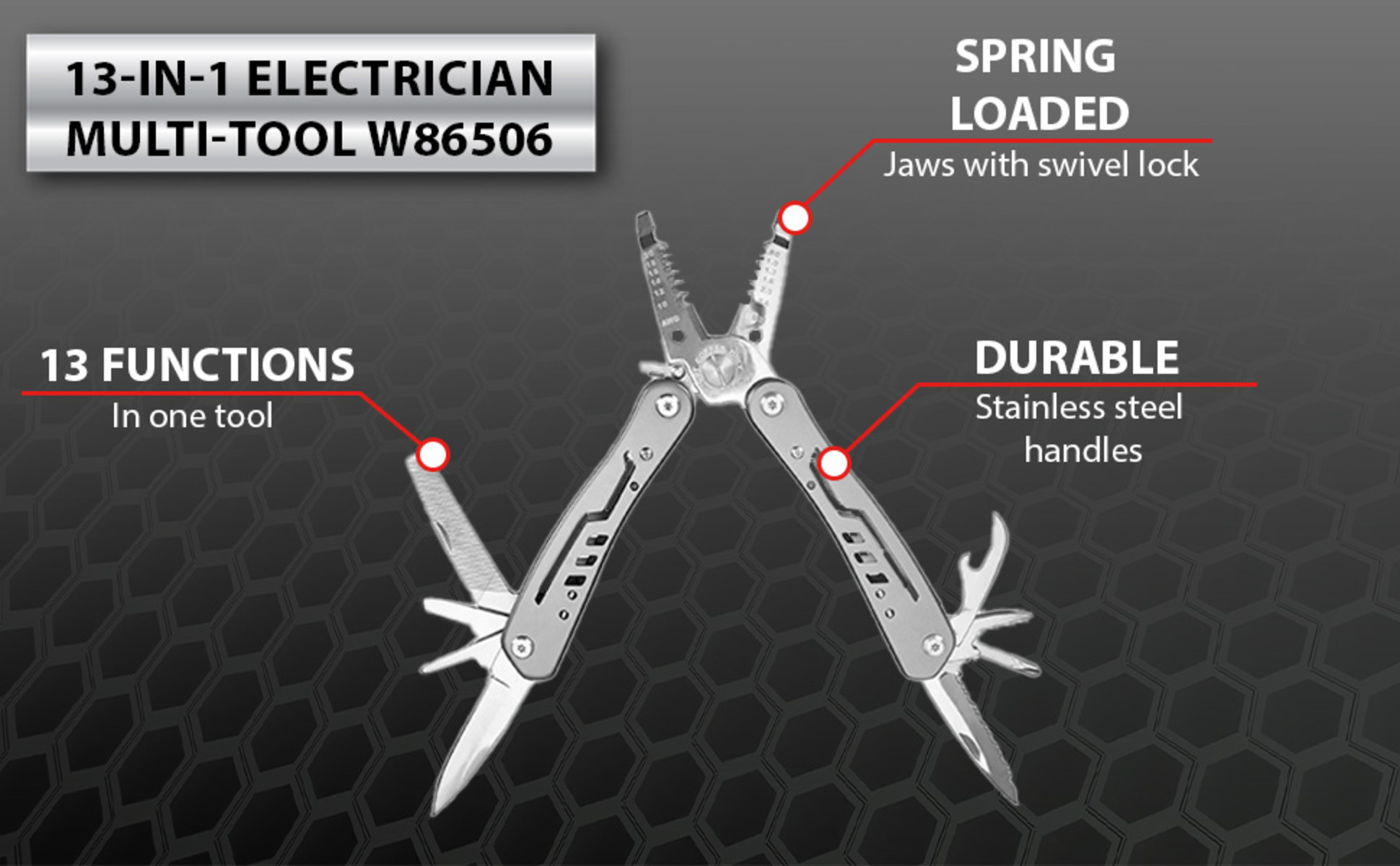 13-in-1 Electrician Multi-Tool