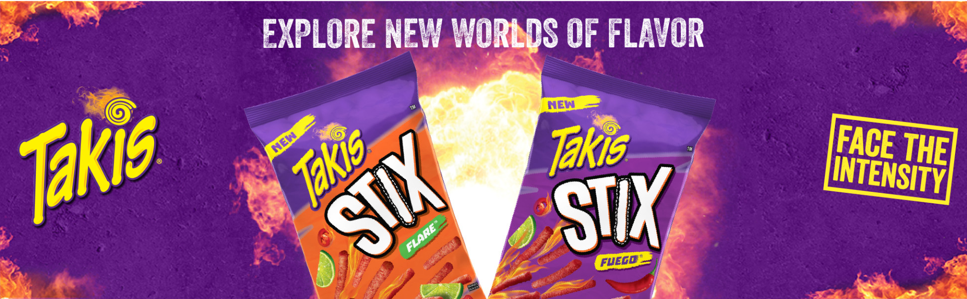 Takis Flare Stix 9.9 oz Sharing Size Bag, Chili Pepper & Lime Corn Snack  Sticks