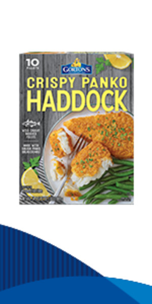 Gorton’s Crispy Panko Haddock 100% Whole Fillets, 10 Count, 34.9 Ounce Package