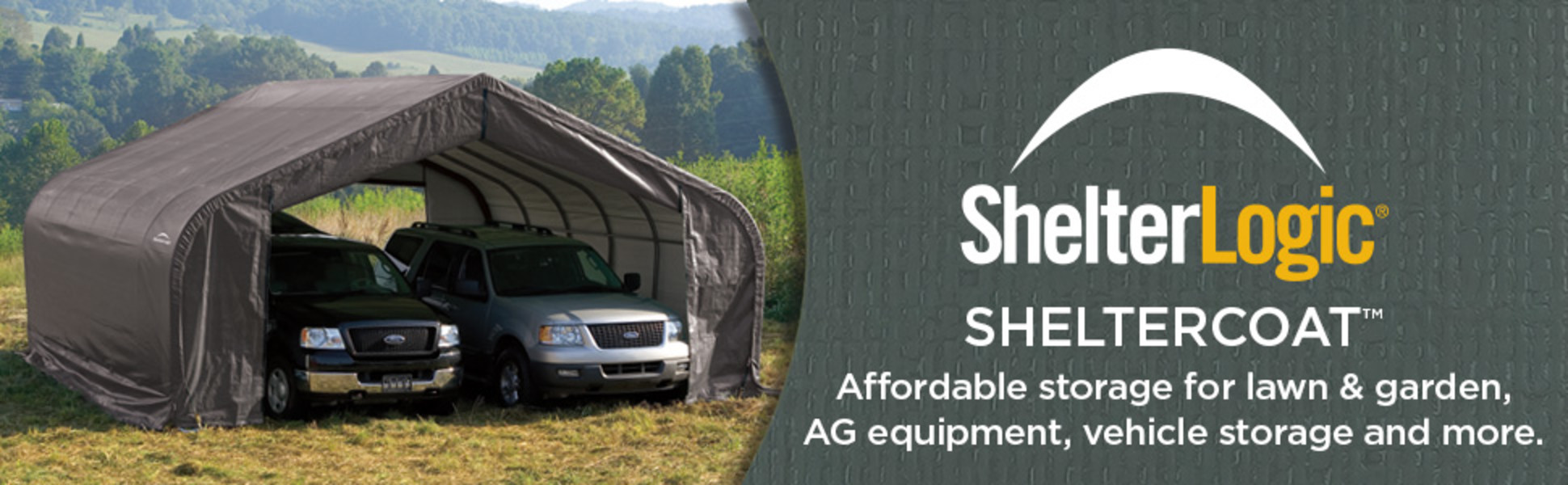 ShelterLogic SHELTERCOAT - Ideal storage solution for boats, vehicles, ATVs and more.