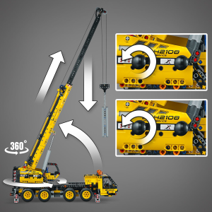 LEGO Technic Mobile Crane 42108 Construction Toy Building Kit