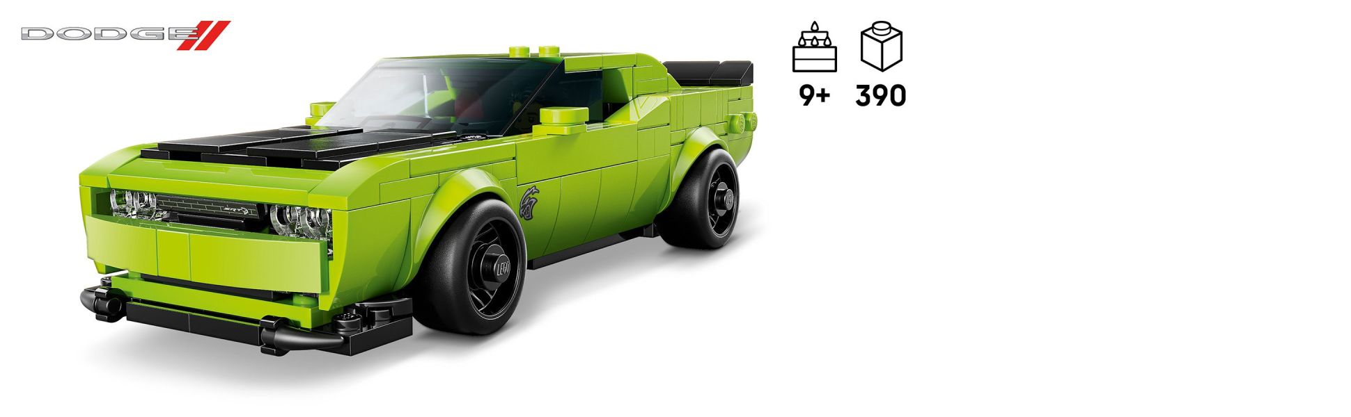 LEGO Speed Champions Dodge Challenger SRT Hellcat Sports Car 77237