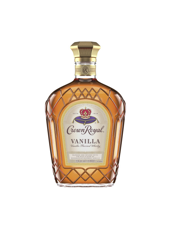 Crown Royal Vanilla Flavored Whisky, 750 mL, 35% ABV