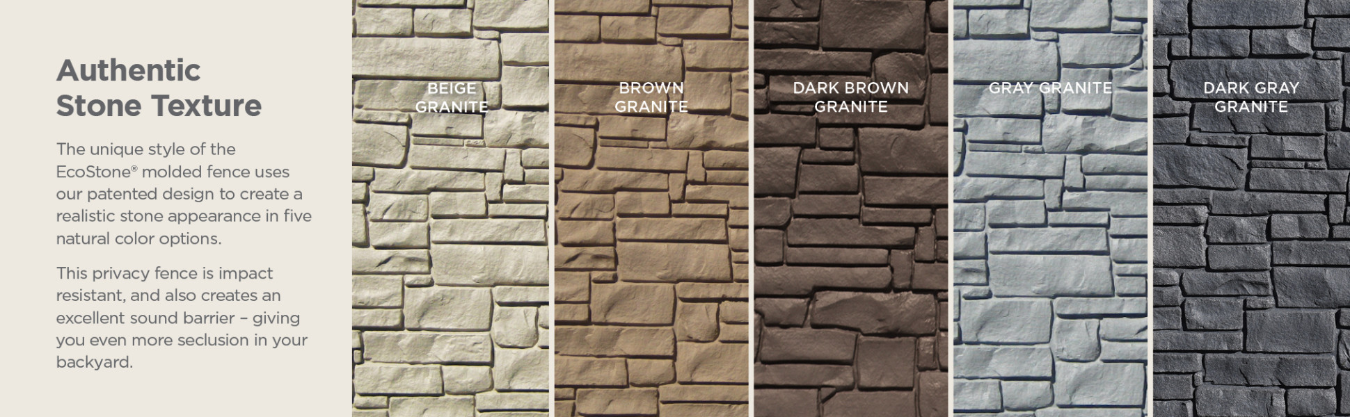 SimTek 5 in. x 5 in. EcoStone Dark Brown Composite Square Fence Post Cap
