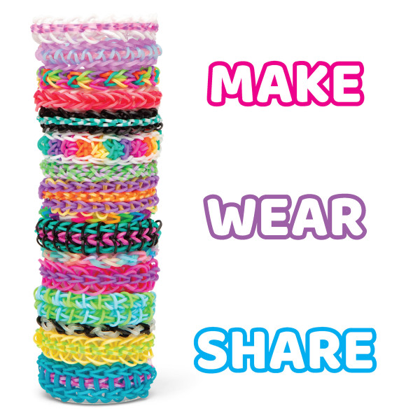 Kit Rainbow Loom Bestie - Mini Boutons Pour Fabrication De Bracelets - Neuf