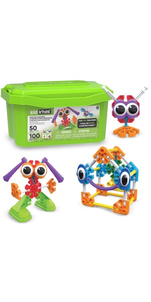 K'NEX Kids STEM Beginner 40 Model Building Set - 141 parts