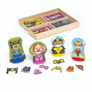 Paw Patrol Magnetic Playset, 75 Mix & Match Dress Up Magnets