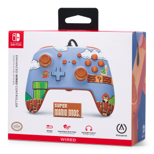 BUNDLE ESTUCHE Y CONTROL NINTENDO SWITCH POWER A SUPER MARIO BROS