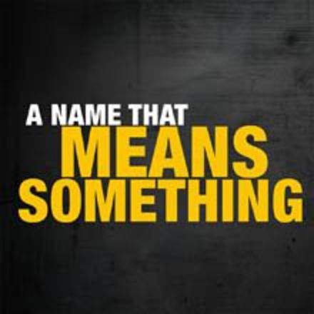 A Name that Means Something Graphic