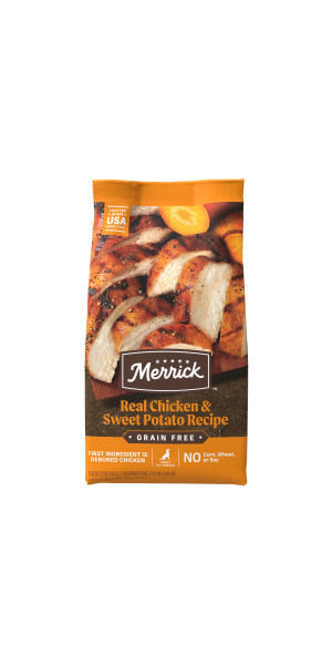 Merrick Grain Free Premium Wholesome And Natural Kibble With Real Chicken And Sweet Potato Dry Adult Dog Food 30 lbs. Petco