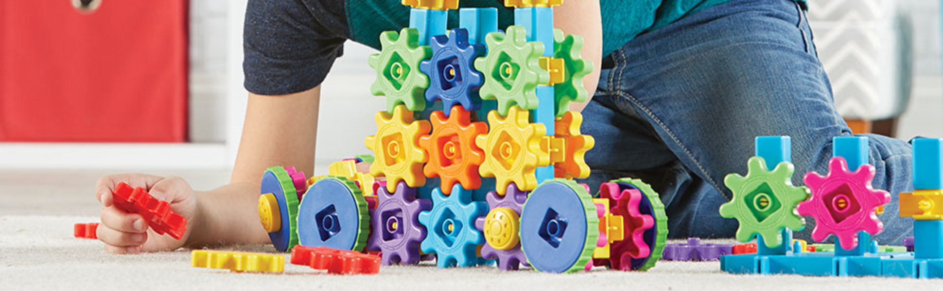 ぱんちゃん　MEGA BUILDS Construction Set Amazon.com: Learning Resources Gears! Gears! Gears! Mega