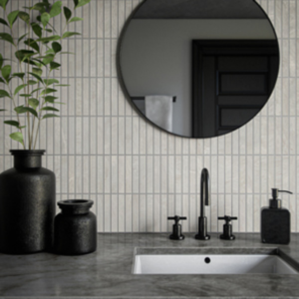 マルル様 Daltile Miramo Pearl 10 in. x 12 in. Glazed Ceramic Straight Joint