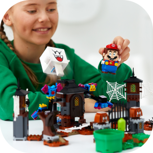 Lego mario king boo and 2024 the haunted yard expansion set