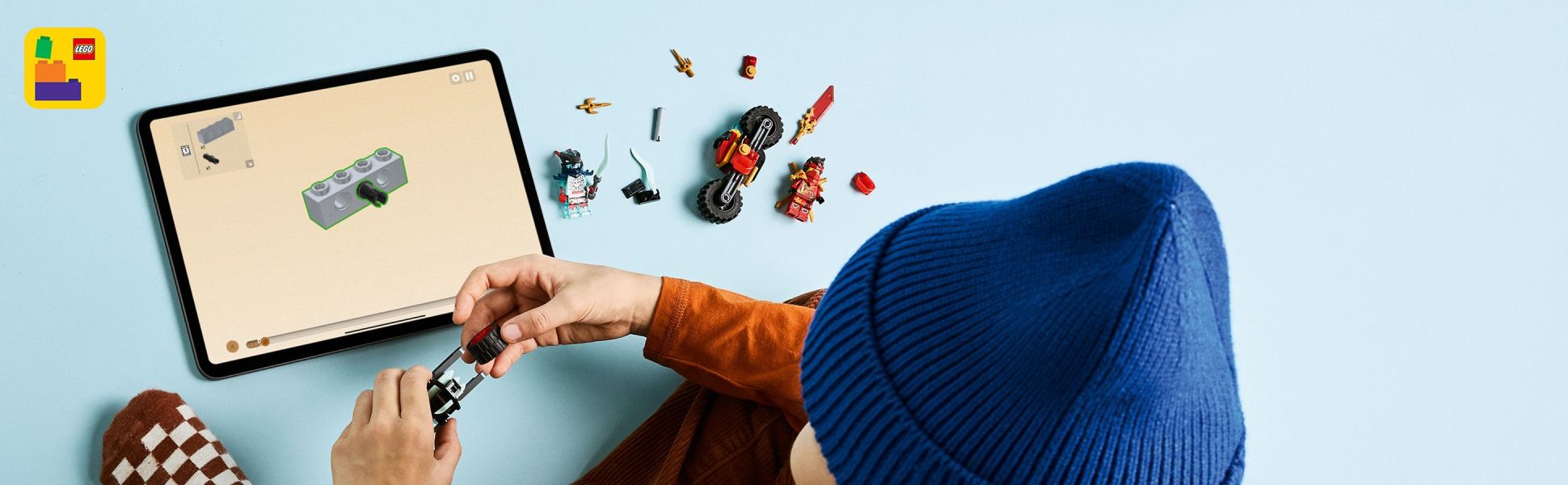 Builders can zoom in, rotate sets in 3D and track their progress using the fun, intuitive LEGO Builder app.