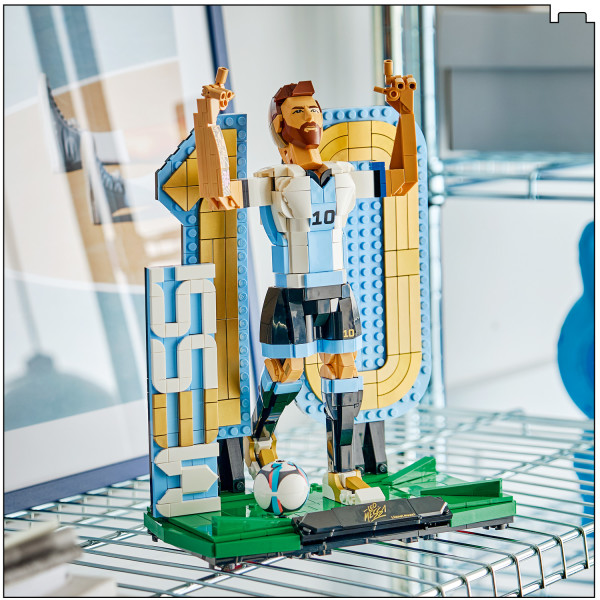Show off your creation proudly once it's complete.