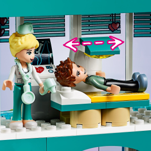 LEGO Friends Heartlake City Hospital 41394 Doctor Toy Building Kit