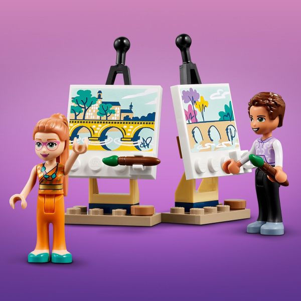 LEGO Friends Emma s Art School House Set 41711 Arts Crafts Toy with Mini Dolls Walmart