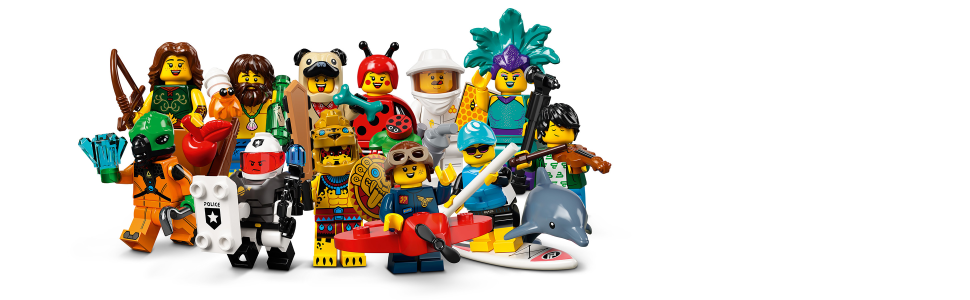 LEGO Minifigures Series 21 71029 Limited Edition Collectible Building Kit,  New 2021 (1 of 12 to Collect) Multicolor (8 pieces) (Alien) : :  Toys & Games